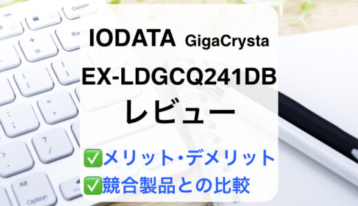 IODATA EX-LDGCQ241DBレビュー