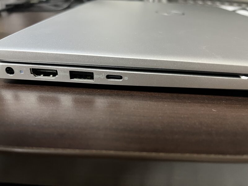 DisplayPort Alt Mode対応のUSB-C端子